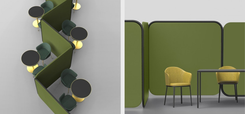 The infinitely connected panels